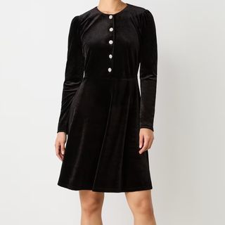 Finery London Velvet Dress