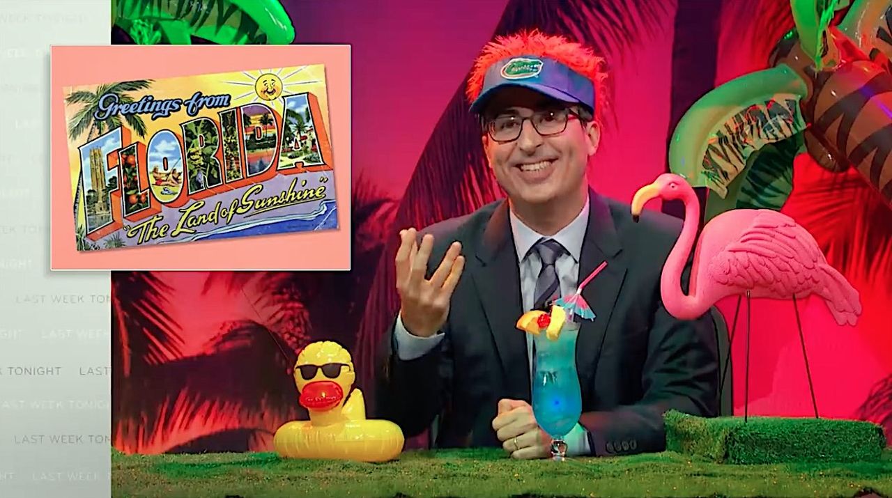 John Oliver on felon voting rights in Floridau