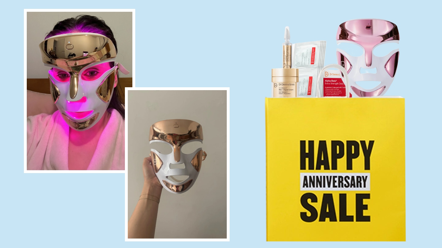 nordstrom anni sale dennis gross led mask