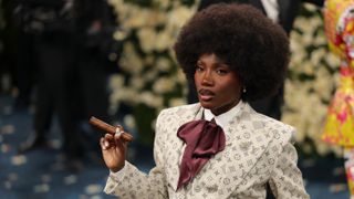 Doechii attends the 2025 Met Gala Celebrating "Superfine: Tailoring Black Style" at Metropolitan Museum of Art