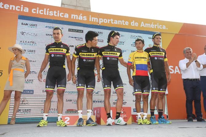 Team Colombia won the overall team classification