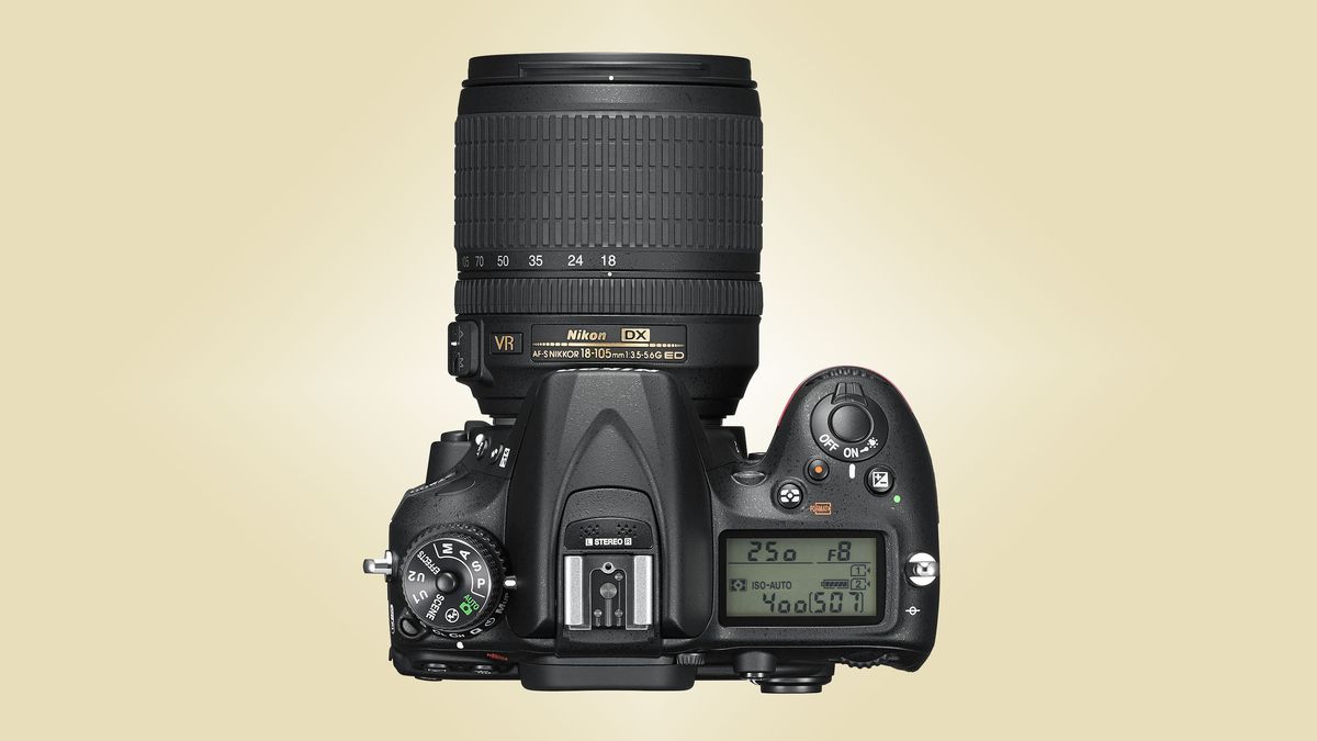 Nikon D7200 top