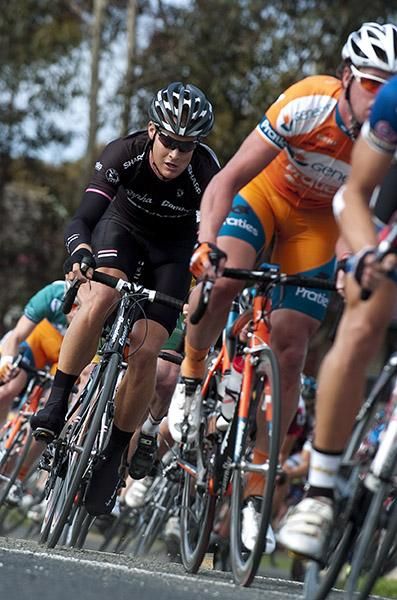 Casey Munro is riding for the Vic Roads team here but has a spot on the England based Rapha Condor team who will ride in this year's Jayco Herald Sun Tour.