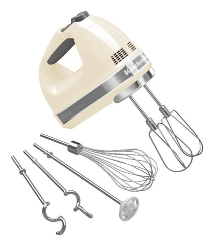 9 Speed Artisan Hand Mixer (Almond Cream)