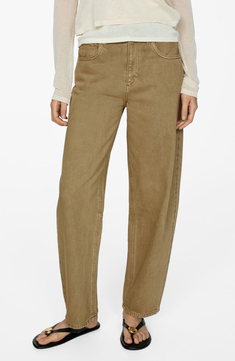 High Waist Slouchy Barrel Jeans
