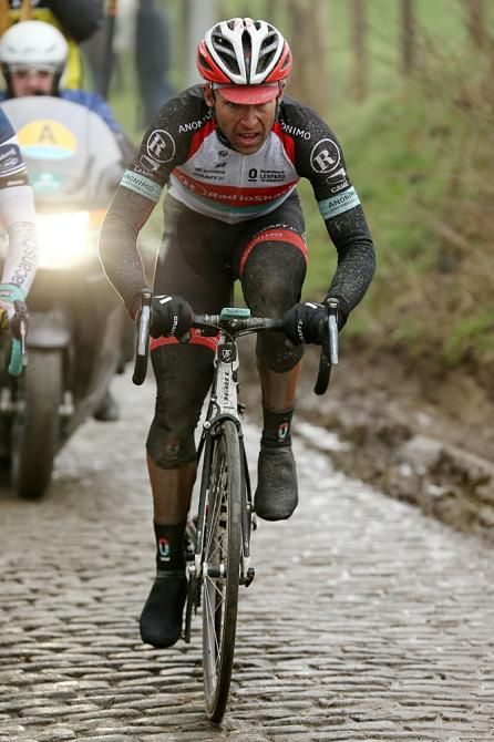 Stijn Devolder (Radioshack) showed flashes of his old form in the Dwars door Vlaanderen