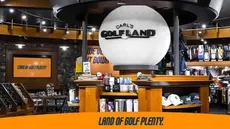 Inside the Carl's Golfland store in Michigan