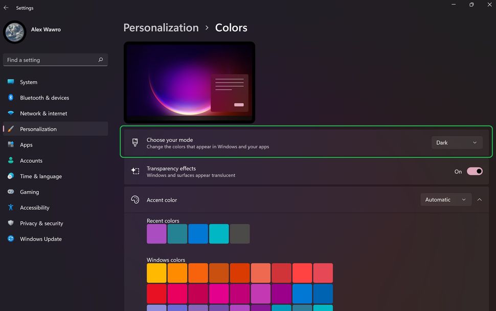 How to enable Dark Mode in Windows 11 | Tom's Guide