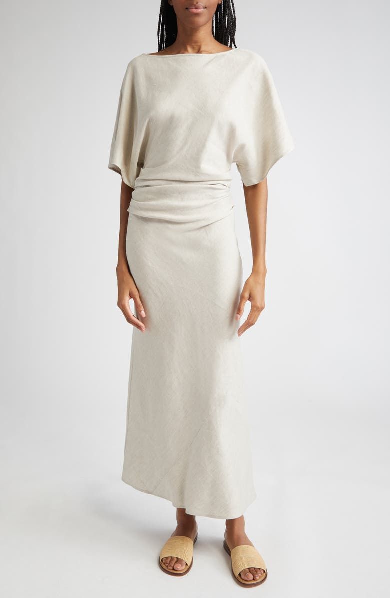 Amelie Linen Blend Dress
