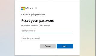microsoft windows password