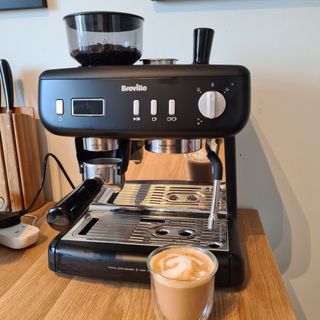 Breville Barista Max+ frothy coffee