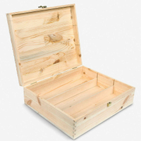 Three-bottle wooden wine box | &nbsp;£13.99 at&nbsp;Selfridges