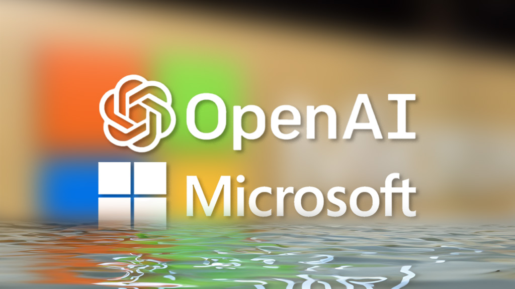OpenAI Microsoft afundando na água