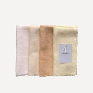 Glassette naturally dyed napkins