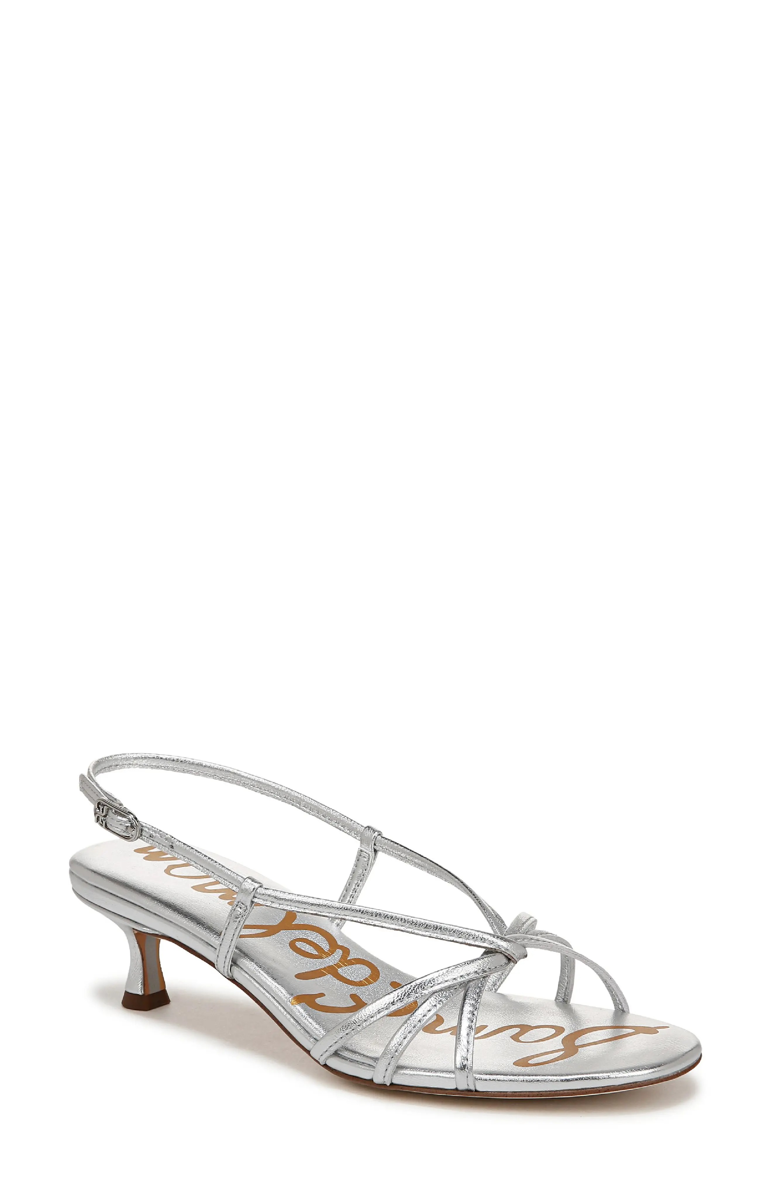 Cressa Slingback Kitten Heel Sandal