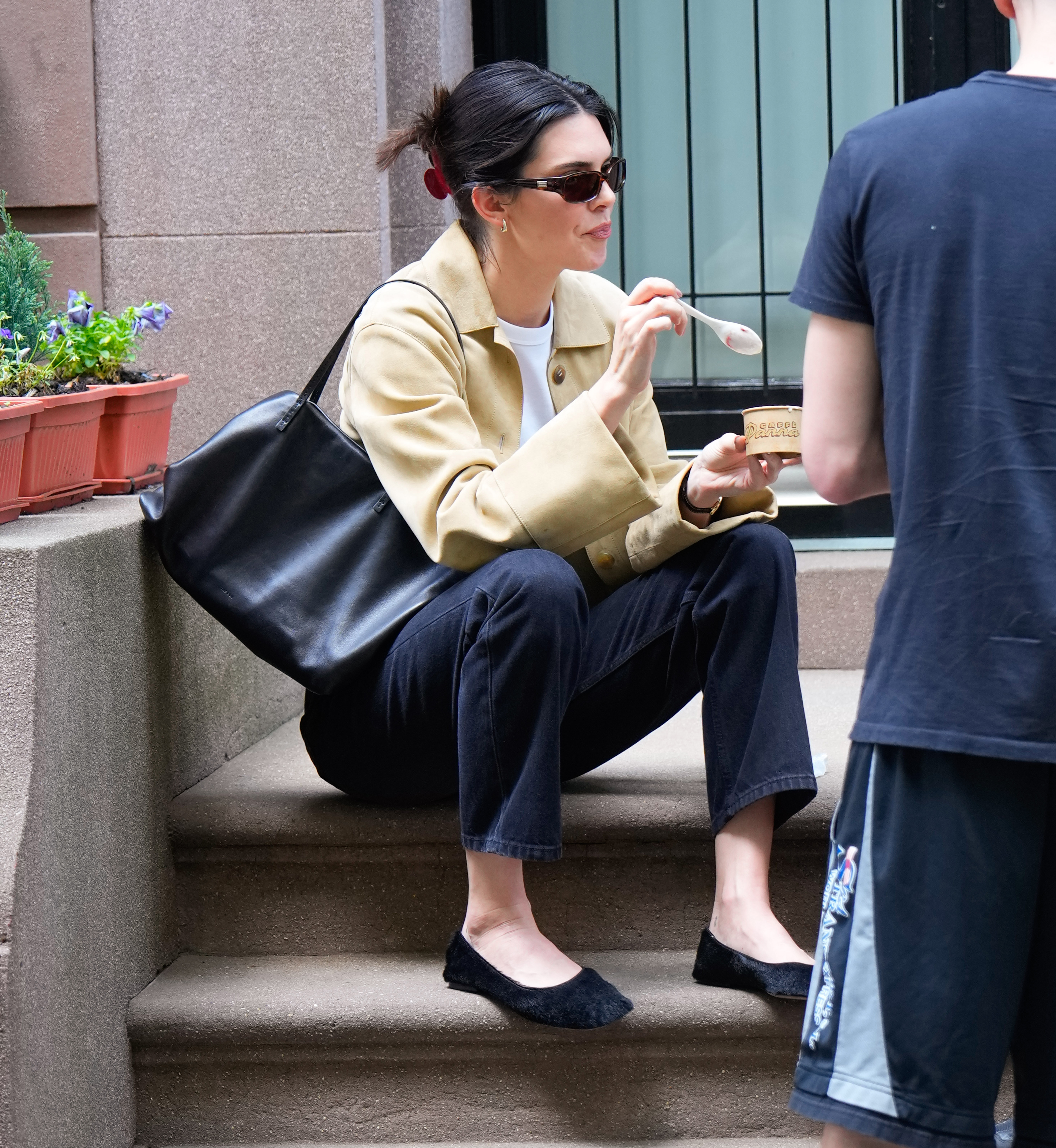 Kendall Jenner is seen on May 3, 2025 in New York City.