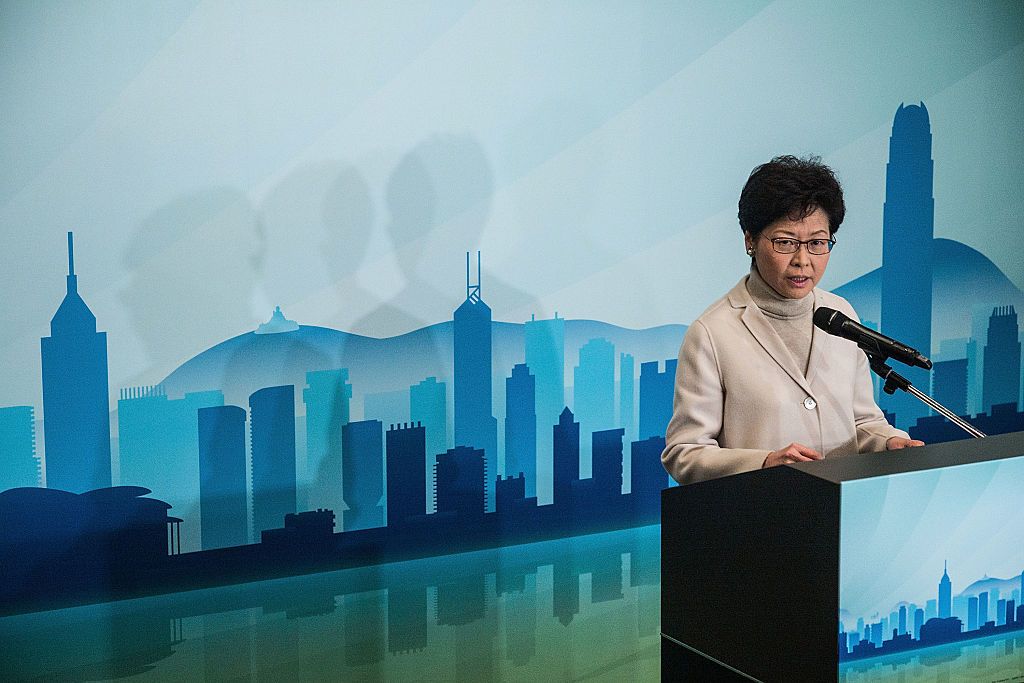 Carrie Lam.