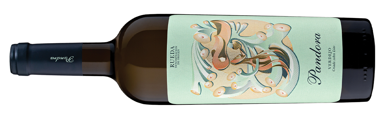 Bottle of white wine