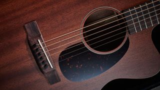 Martin mahogany acoustic guitar