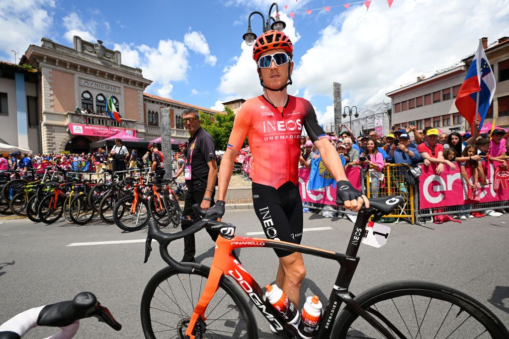 Giro d&#039;Italia 2024: Geraint Thomas before stage 19