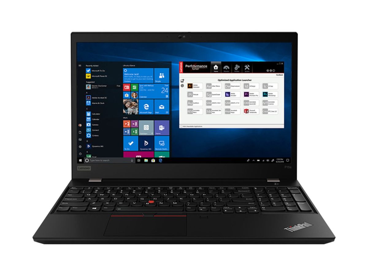 Lenovo ThinkPad P15s Front