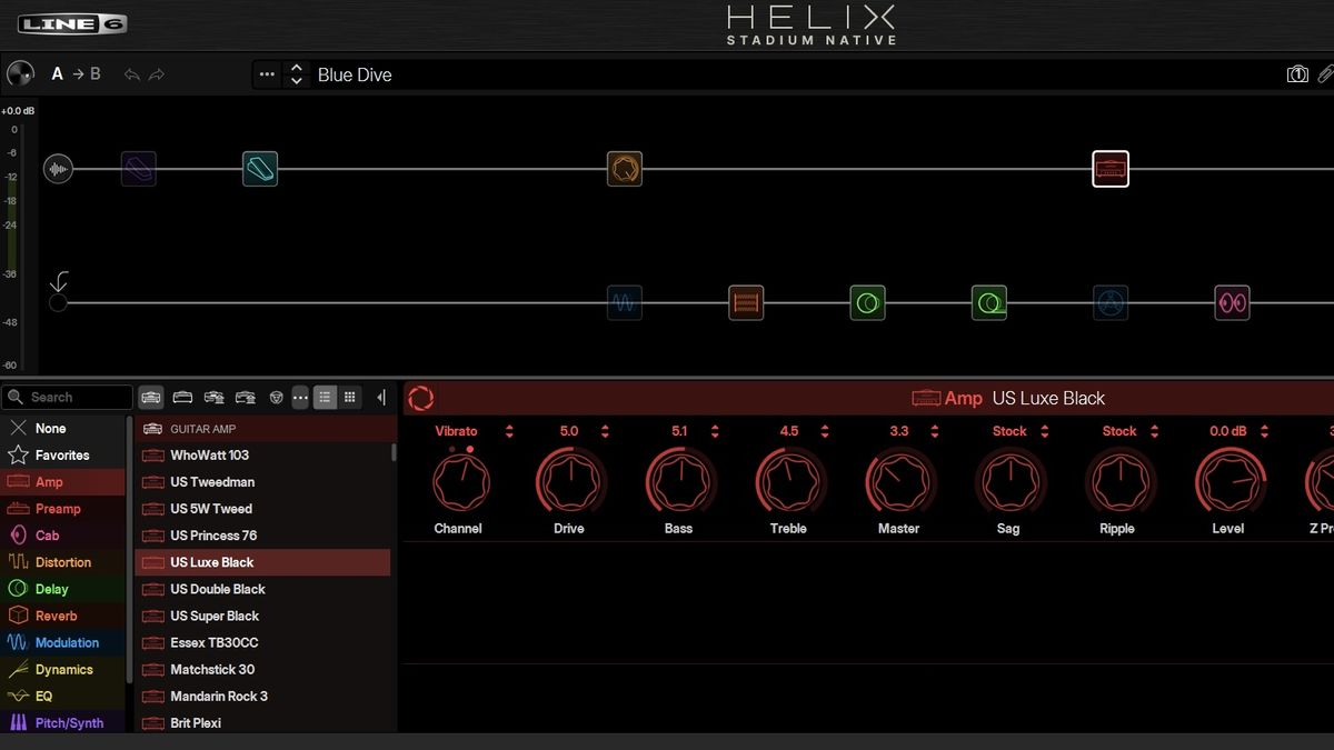 Line 6 Helix Stadium Native
