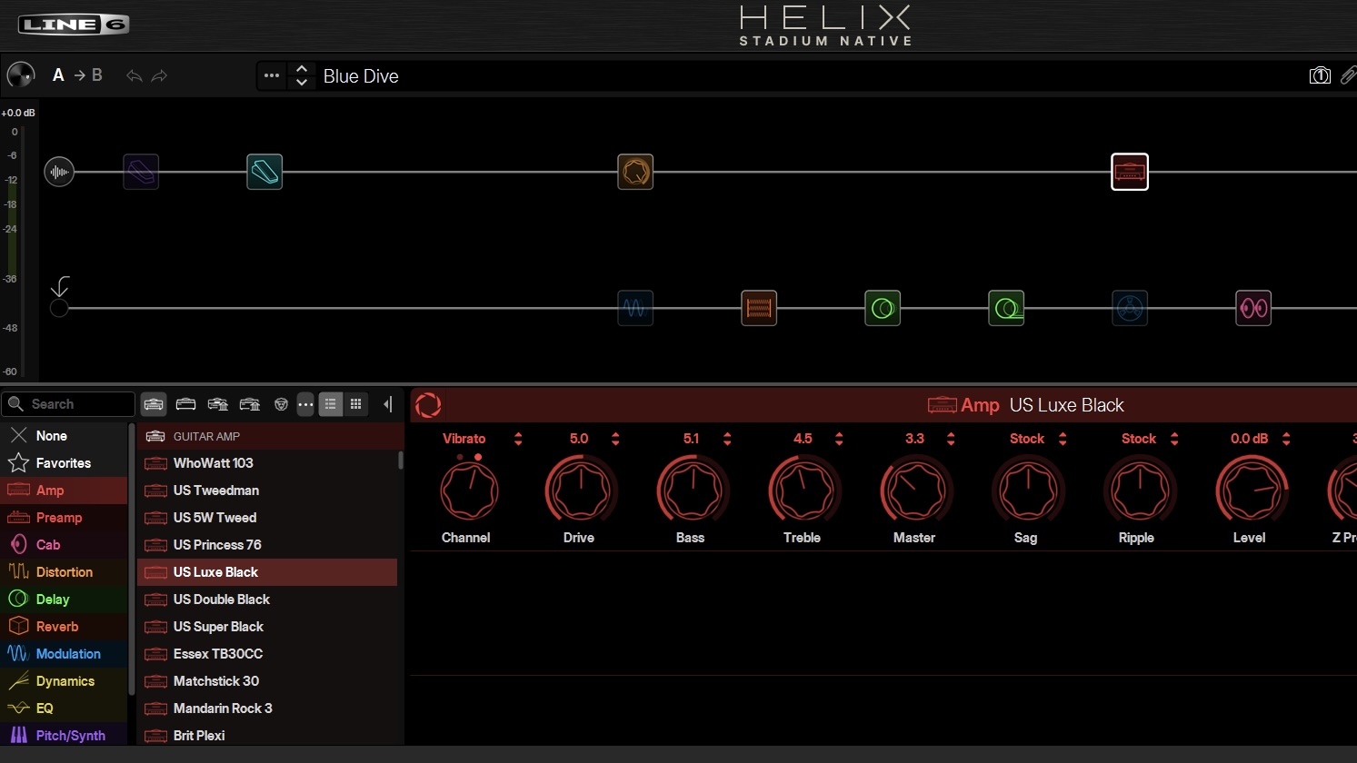 Line 6 Helix Stadium Native