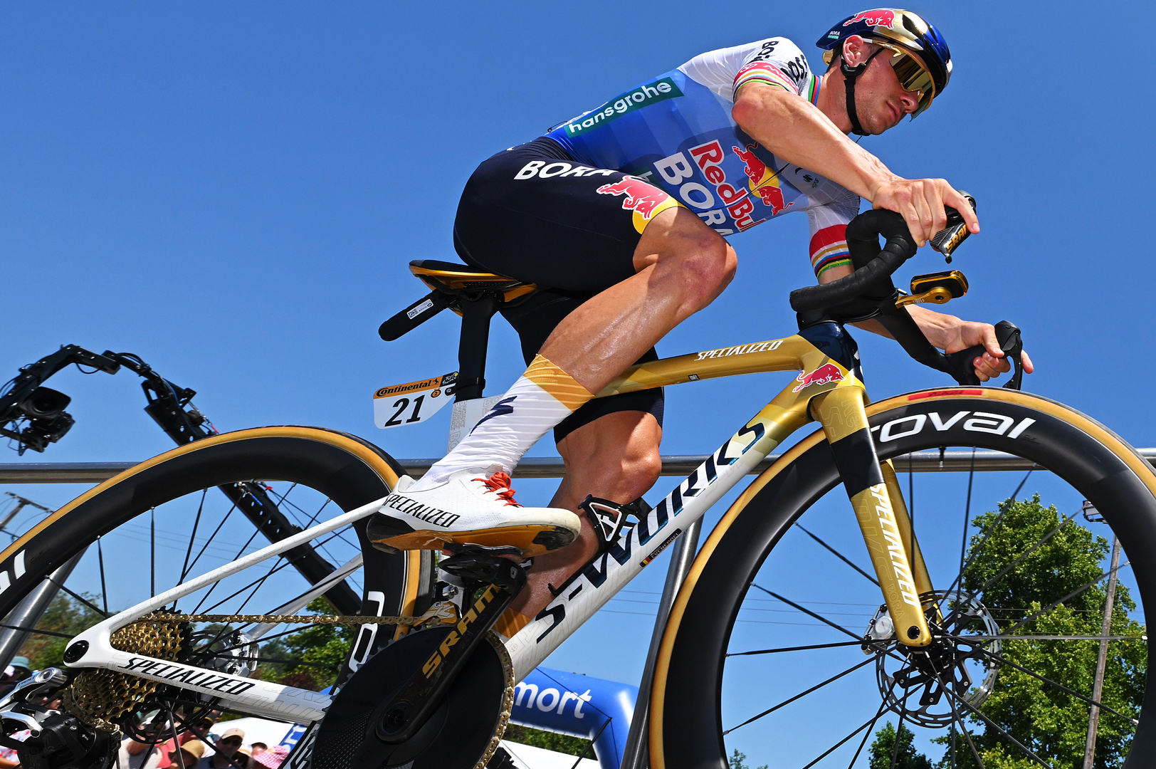 Remco Evenepoel on new Specialized Lace-up shoes