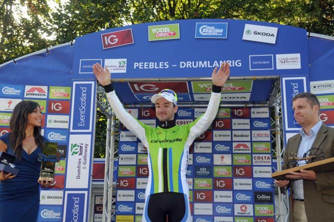 Elia Viviani wins the opening stage of the Tour of Britain