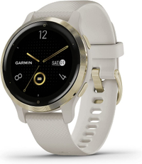 Garmin Venu 2S: $399 $249
The stylish gold bezel on the Garmin Venu sets itself apart from other smartwatches. It is elegant and features advanced health monitoring and all the fitness features you're looking for.