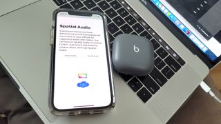 Spatial Audio on the Beats Fit Pro
