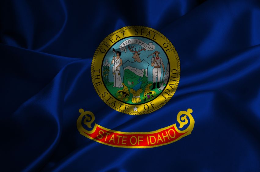 Idaho flag.