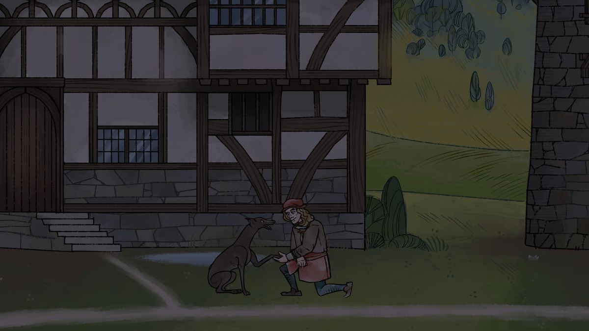Screenshot of Pentiment.