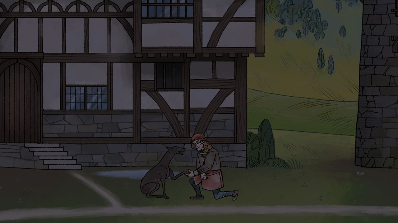 Screenshot of Pentiment.