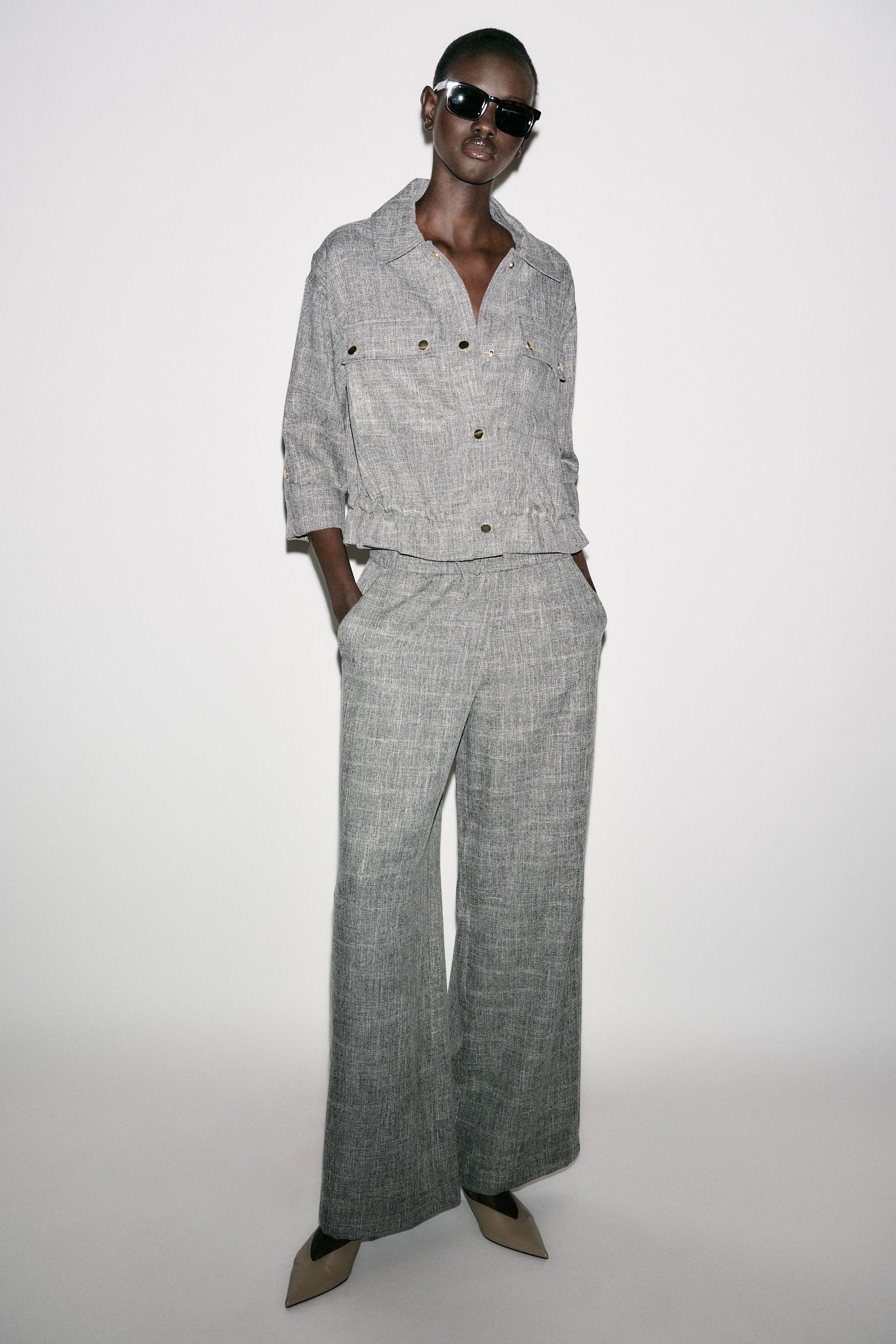 Marled Safari Jacket