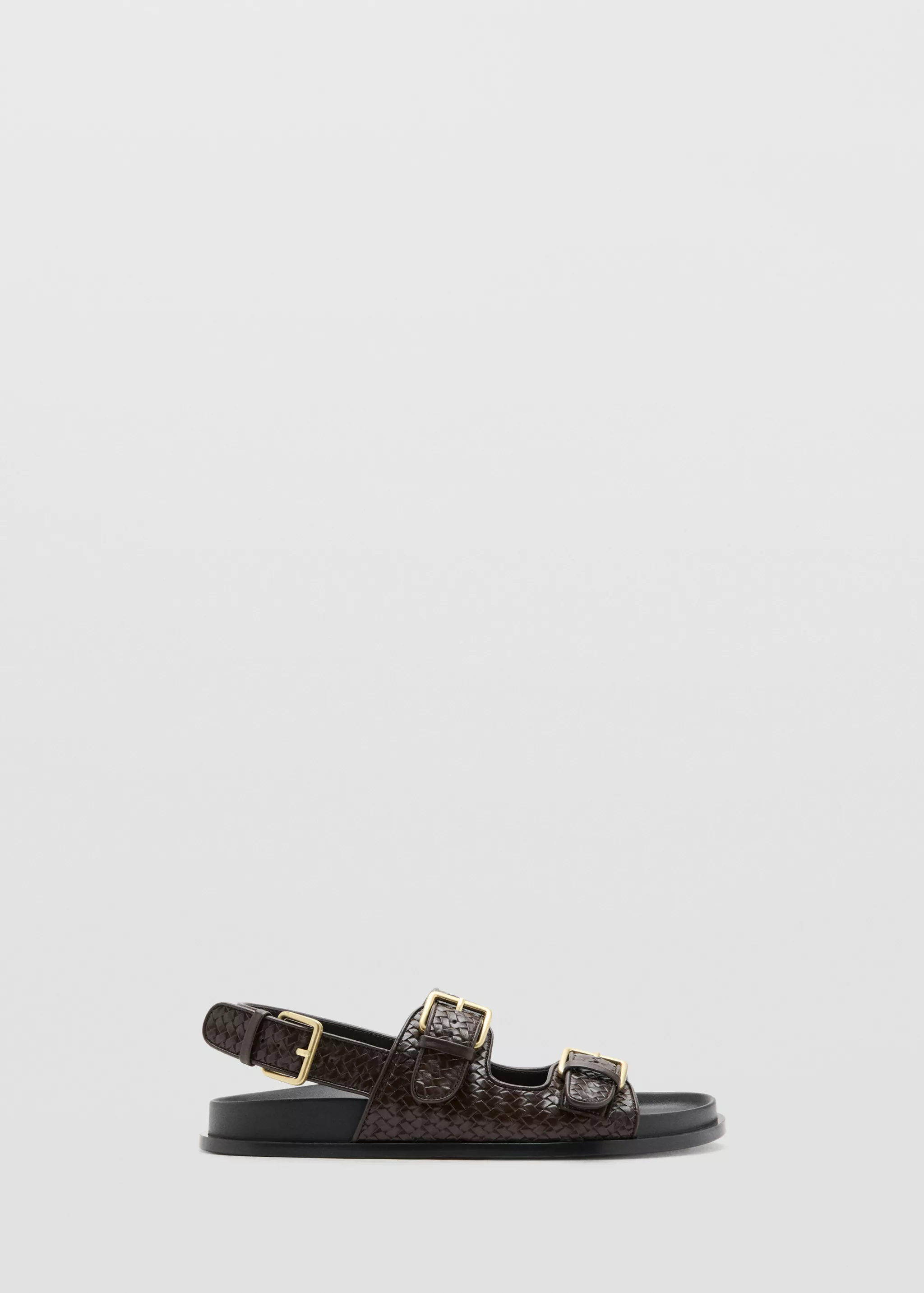 Braided Buckle Sandal - Women | Mango United Kingdom