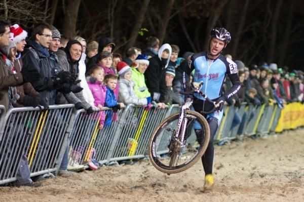 Running the sandpit it Diegem.