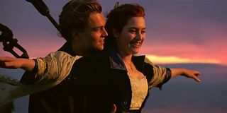 Titanic Jack and Rose I'm flying scene