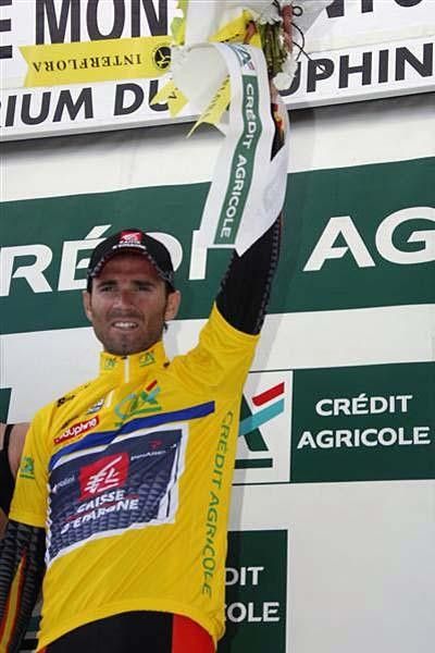Alejandro Valverde (Caisse d'Epargne) took over the yellow jersey.