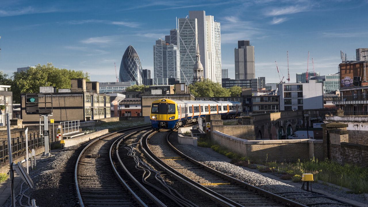 train leaving london