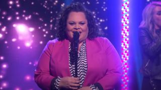 Keala Settle singing This Is Me on The Ellen Show