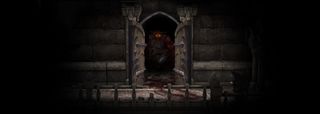 An image of the demon The Butcher from the Diablo series for the Diablo 3 Darkening of Tristram event. 