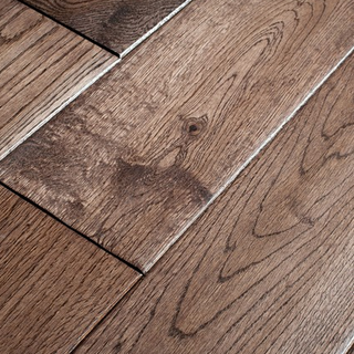 Solid Coffee Oak Wood Flooring
