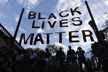 Controversy was sparked by Black Lives Matter pins.