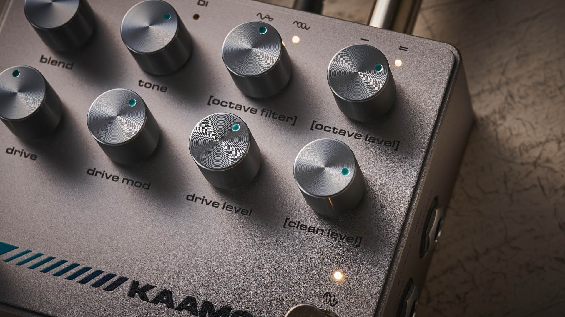Darkglass Electronics Kaamos: this high-end twofer is a hard-working addition to any bass player's pedalboard, and features a comprehensive suite of controls.