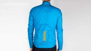 Rapha Pro Team Insulated Gore-Tex Rain Jacket rear view