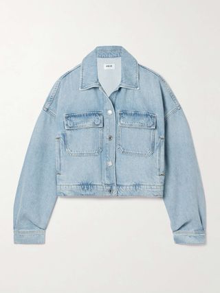 Luka Cropped Organic Denim Jacket