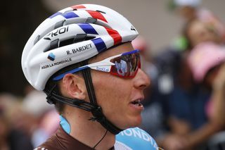 Romain Bardet (AG2R-La Mondiale) with some French flair for stage 13
