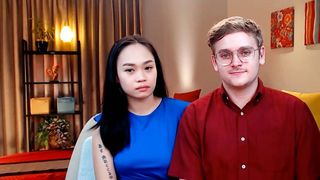 Mary and Brandan video calling into the 90 Day Fiancé: The Other Way season 5 Tell All 