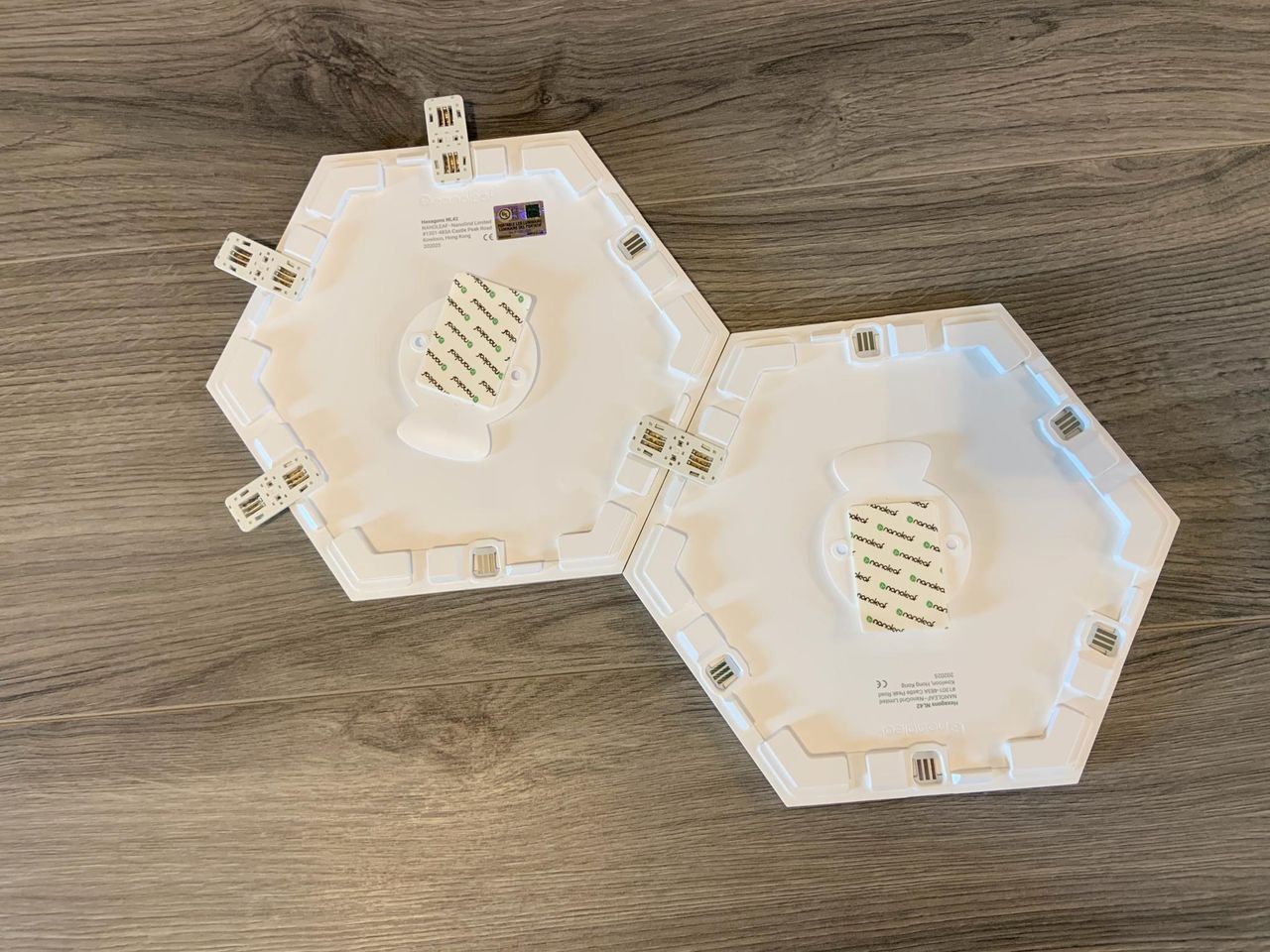 Nanoleaf Hexagons Review Backs